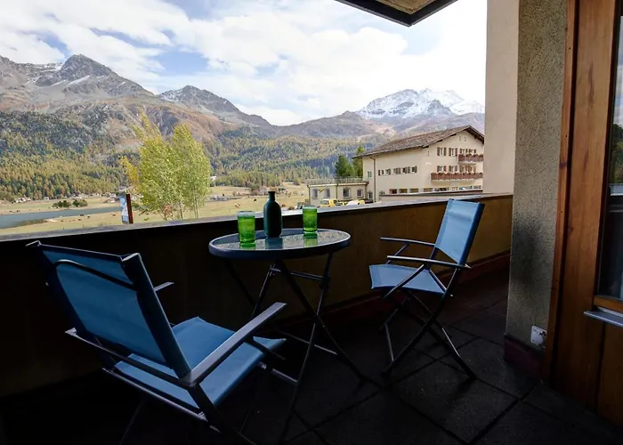 Chesa Munteratsch 1-zimmerwohnung 103 Typ Bb Apartman Silvaplana